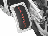 Kuryakyn Lighted Curved Vertical Side Mount License Plate Holder - Chrome - 9251