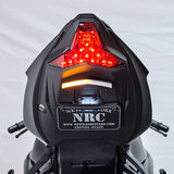 New Rage Cycles Fender Eliminator for 2019-23 Kawasaki ZX636 Ninja ZX-6R - Tucked Plate - ZX6R-FE-T