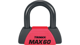 Trimax Max 60 U-Lock - Red/Black - MAX60