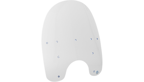 Memphis Shades Replacement Windshield for Harley Davidson FX/R/D/L models - 19 Inch - Clear - MEP6330