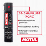 Motul Complete Motorcycle Road Chain Care Kit - 109767