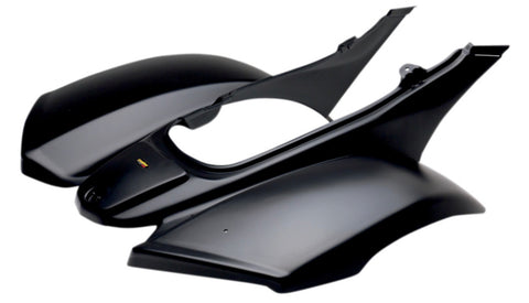 Maier Replica Replacement Fender for 2004-09 Kawasaki KFX700 - Rear - Stealth Black - 14701-20