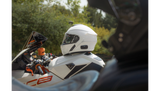 SENA Outrush R Modular Helmet OUTRUSHR-GW00M3 - Gloss White - Medium
