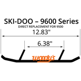 Woodys 9600 Standard Series Trail Wear Bar Runners for 2006-17 Ski-Doo models - RUS-9600