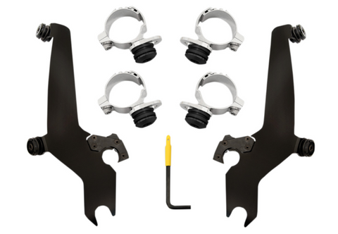 Memphis Shades Sportshield Trigger-Lock Mounting Kit for 2015-23 Indian Scout models - MEB2018