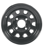 ITP Delta Steel Black Wheel Rim - 14x7 - 4/156 12mm - 4+3 - Black - 1422755014B