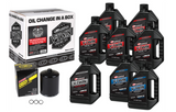 Maxima Racing Oils V-Twin Oil Change Kit Synthetic with Black Filter for  Milwaukee-Eight engines - 90-129018PB