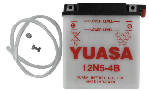 Yuasa Y12N5-4B Conventional 12 V Battery - YUAM2250B