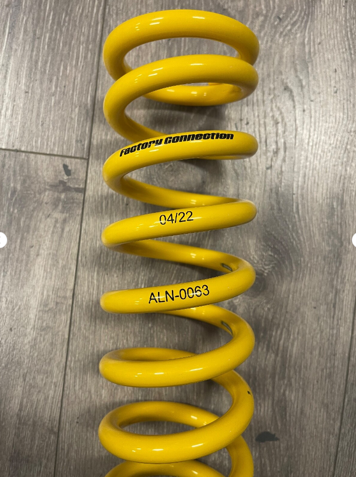 Factory Connection Shock Spring 6.3Kg - Spring Rate 353 lb/in - ALN-00 ...