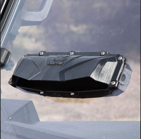 Seizmik Hard Poly Windshield Full Vented 2016-2022 Polaris General 1000 Models - 25020