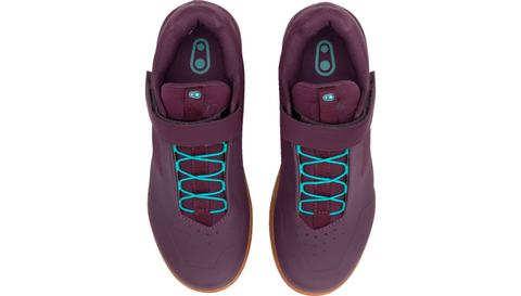 Crankbrothers Stamp Speed Lace Flat Shoes - Purple / Teal - US 11 - STS29546A110 - FINAL SALE