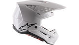 Alpinestars Supertech M5 Solid OFF-ROAD Helmet - Gloss White - XX-Large - 8303121-2180-2x - FINAL SALE