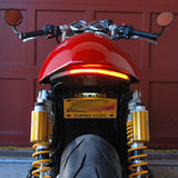 New Rage Cycles Fender Eliminator for 2016-23 Triumph Thruxton 1200/1200R - Tucked License Plate - THRUXTON16-FE-T