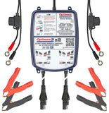 OptiMate 3 Battery Saving Charger and Maintainer by Tecmate - Dual Bank 12 Volt -  TM451