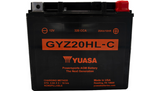 Yuasa GYZ Factory Activated High Performance AGM Battery - 12 Volts - YUAM720GHC - GYZ20HL-C