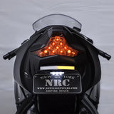New Rage Cycles Fender Eliminator for 2019-23 Kawasaki ZX636 Ninja ZX-6R - Standard Plate- ZX6R-FE-S