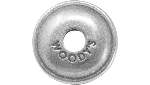 Woodys Round Digger Support Plates Aluminum Backer - 7MM - 24 Pack - AWA-3700