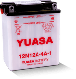 Yuasa Conventional 12 V Battery - YUAM2221B - 12N12A-4A-1