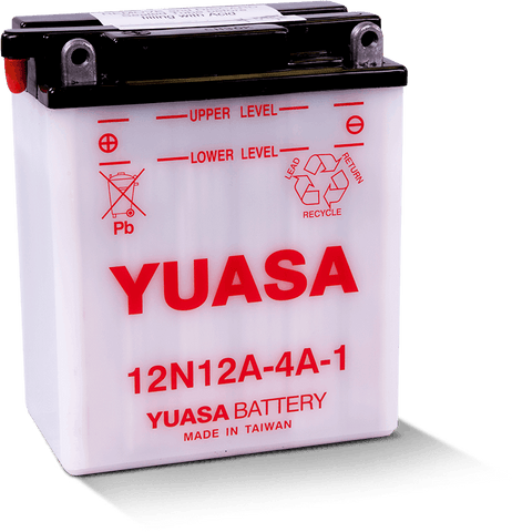 Yuasa Conventional 12 V Battery - YUAM2221B - 12N12A-4A-1