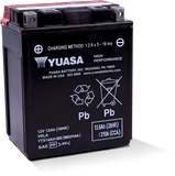 Yuasa High Performance AGM Maintenance-Free 12 Volt Battery - YUAM62H4A - YTX14AH-BS