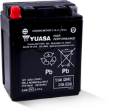 Yuasa Factory Activated 12 Volt AGM Maintenance-Free Battery - YUAM72H4A - YTX14AH