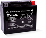 Yuasa Factory Activated 12 Volt AGM Battery - YUAM420BS - YTX20L
