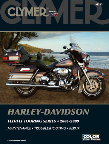 Clymer Service & Repair Manual for 2006-09 Harley-Davidson Street Glide FLHX - CM252