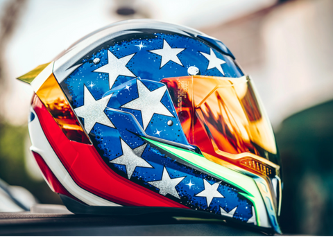 ICON Airflite Space Force Helmet Medium / Glory ICON Airflite Space Force Helmet Medium / Glory