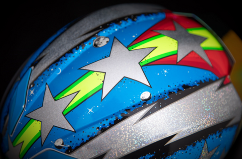 icon airflite space force helmet ICON Airflite Space Force Full-Face Motorcycle Helmet - Glory