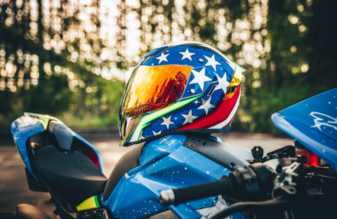 ICON Airflite Space Force Full-Face Motorcycle Helmet - Glory ICON Airflite Space Force Full-Face Motorcycle Helmet - Glory