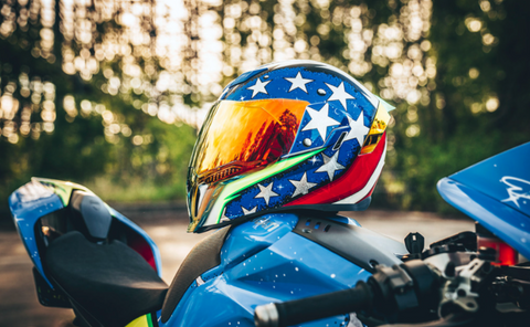ICON Airflite Space Force Full-Face Motorcycle Helmet - Glory ICON Airflite Space Force Full-Face Motorcycle Helmet - Glory
