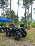 QuadBoss Universal ATV Backrest - Black - 565145 - TX318 (REPACKED)