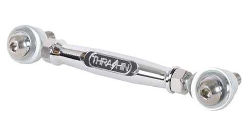 Thrashin Adjustable Brake Linkage for 2018-25 Harley M8 Softails - Chrome - TSC-2301-3