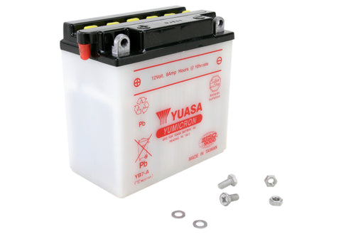 Yuasa Yumicron Conventional AGM Battery - 12 Volt - YUAM227AY - YB7-A