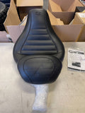 Mustang Standard Touring Seat w/Backrest for 18-22 Harley FXBB Streetbob - 79494 - FINAL SALE