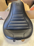 Mustang Standard Touring Seat w/Backrest for 18-22 Harley FXBB Streetbob - 79494 - FINAL SALE