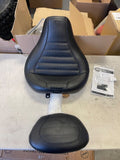 Mustang Standard Touring Seat w/Backrest for 18-22 Harley FXBB Streetbob - 79494 - FINAL SALE