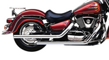 Cobra USA Dragsters Exhaust System for 1998-04 Suzuki VL1500 Intruder LC - Chrome - 3616T