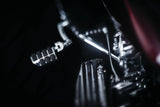 Kuryakyn 8028 - Dually ISO Pegs with Male Mount Adapters - Chrome