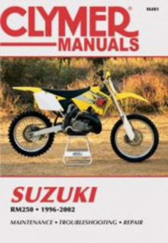 Clymer Service & Repair Manual for 1996-02 Suzuki RM250 - M401