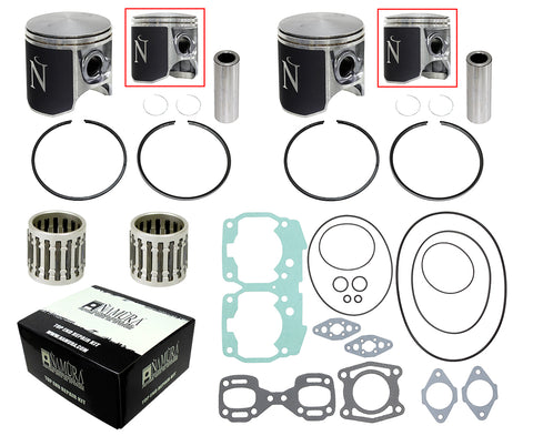 Namura Top-End Rebuild Kit for 1998-05 Sea-Doo 800 GSX/GTX/GTI - 82.50mm - NW-10003-2K1