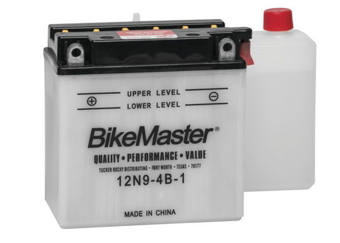 Bike Master Performance Conventional Battery - 12 Volts - 12N9-4B-1