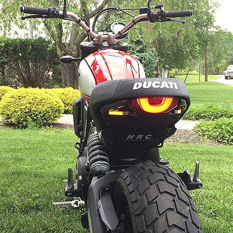 New Rage Cycles Fender Eliminator for 2015-20 Ducati Scrambler Models - ICFU-FE-XP