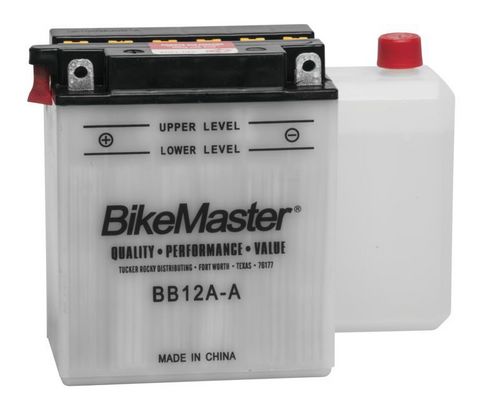 Bike Master Performance Conventional Battery - 12 Volts - BB12A-A