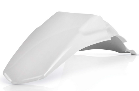 Acerbis Rear Fender for 2002-14 Yamaha YZ / WR 125/250 models - White - 2040500002