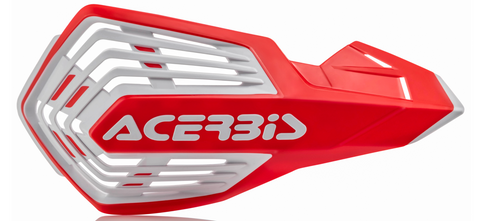 Acerbis X-Future Hand Guards - Red/White - 2801961005