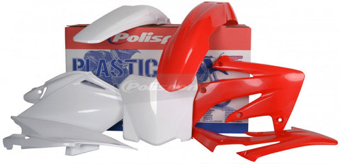 Polisport MX Replica Plastics Kit for 2009 Honda CRF250R - OE Red/White - 90213