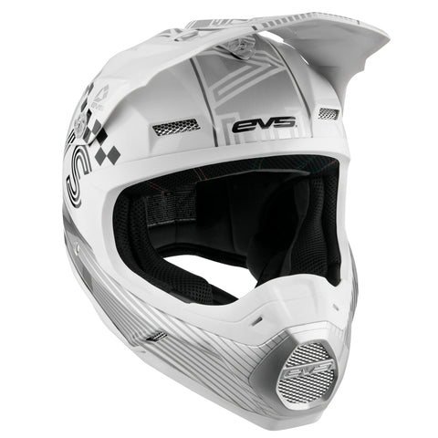 EVS T5 Torino Helmet - White - X-Small
