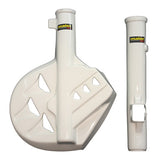 Maier White Fork/Disc Guards for 1996-22 Suzuki DR650/S/SE - 596751
