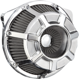 Arlen Ness Inverted Series Air Cleaner Kit for 2017-22 Harley M8 models - Chrome/Beveled - 18-918
